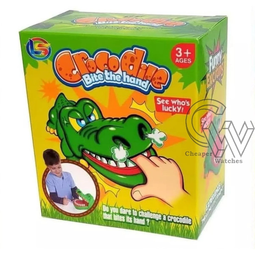 Cheaper-Mainan Buaya Gigit Jari Crocodile Dentist bikin Seru Game Mainan Anak dan Dewasa