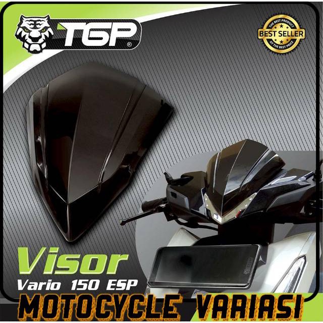 Visor vario techno 150 esp / accesories vario 150 / variasi vario 150