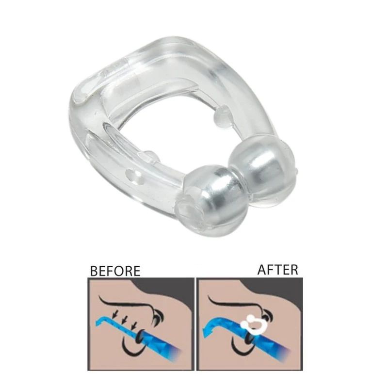 ALAT ANTI NGOROK DENGKUR STOP SNORING NOSE BREATHING MAGNETIC KECIL