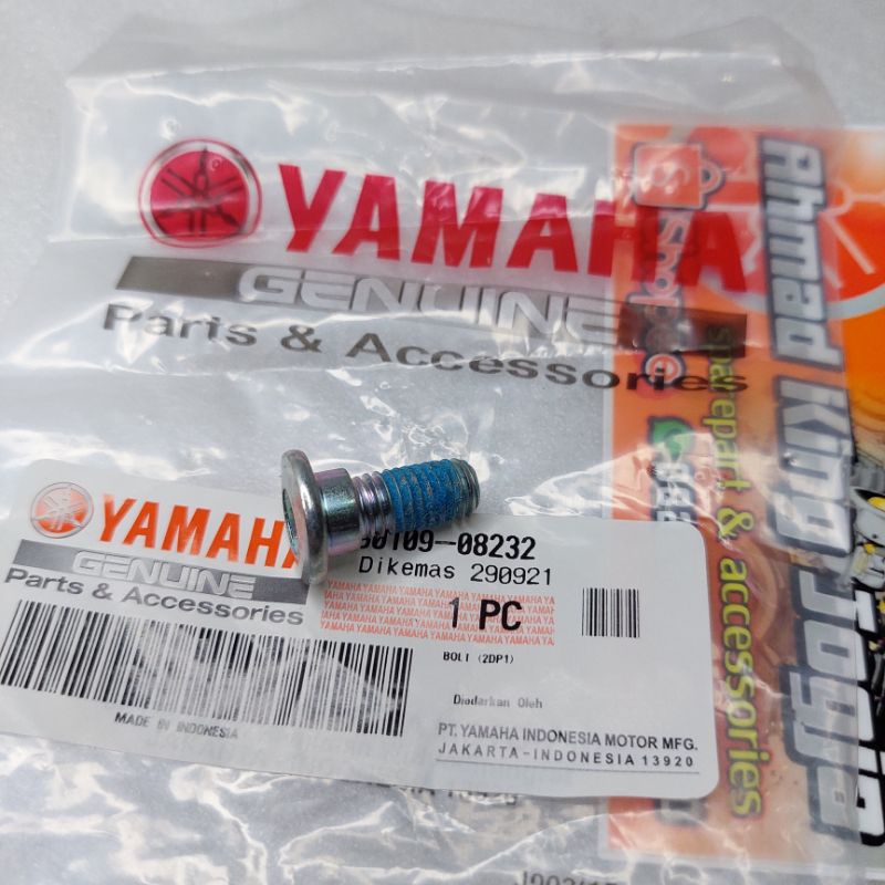Baut piringan cakram nmax n max aerox original yamaha 90109 08232