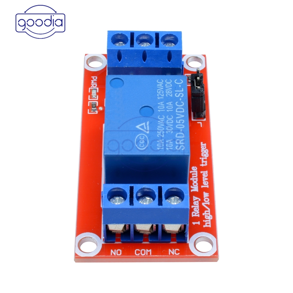 ✈【Fast/COD】✈Modul Relay DC 5V 9V 12V 24V Optocoupler 1 Channel 1CH Support High dan Low Trigger