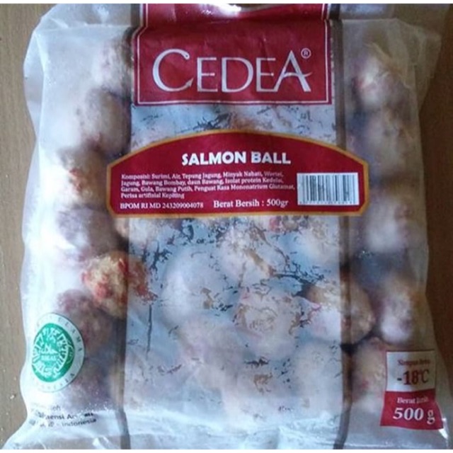 

Cedea bola salmon 500gr