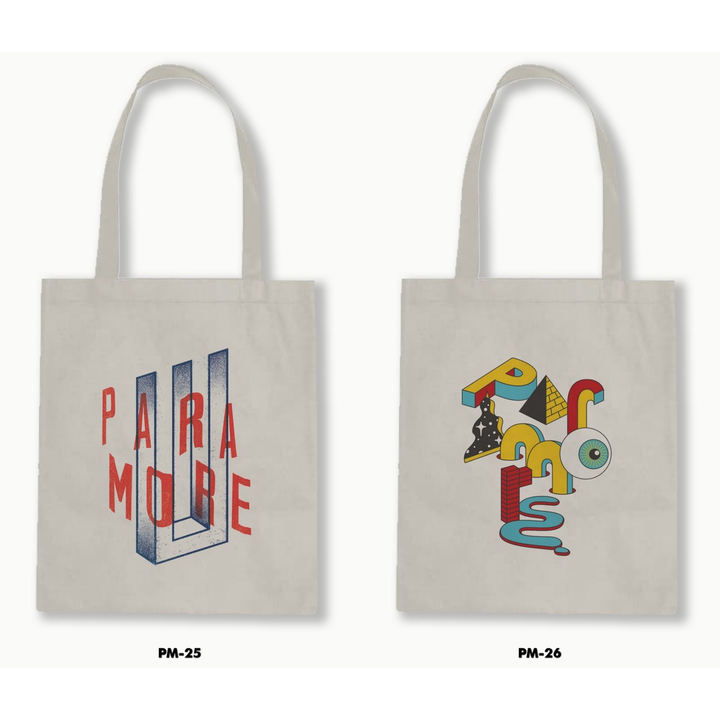 TOTE BAG BLACU - PARAMORE 02