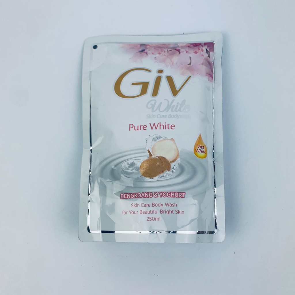 Giv / White / sabun badan / 250ml / Boady wash / Bengkoang