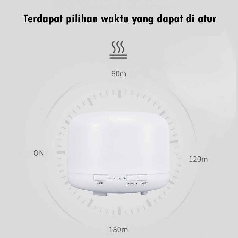 Humidifier Diffuser Aromatherapy 250-500ML+ Remote-3