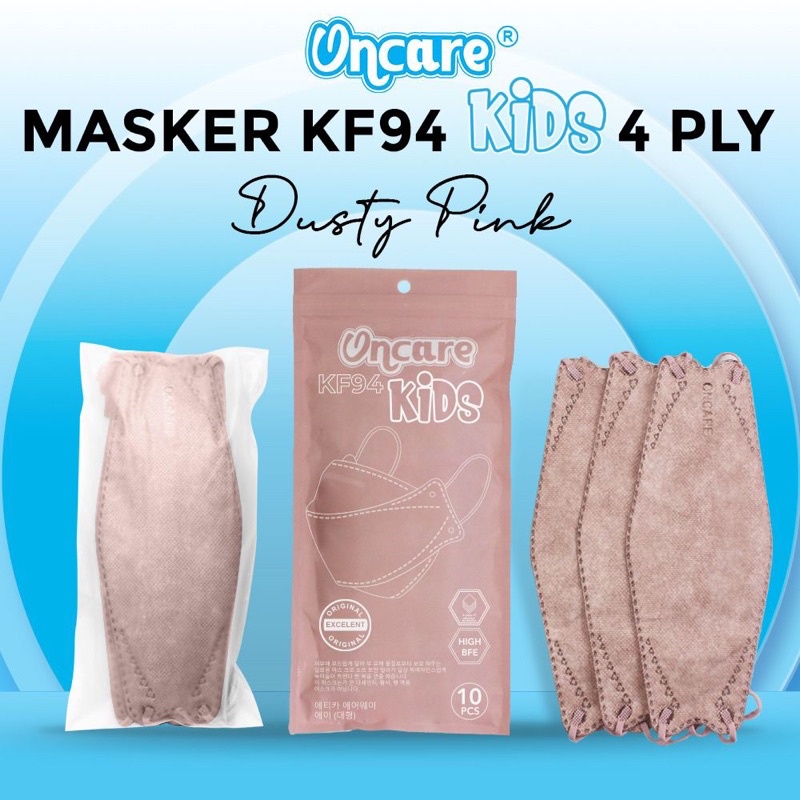 masker anak kf94 4ply Oncare korea isi 10pcs masker kids