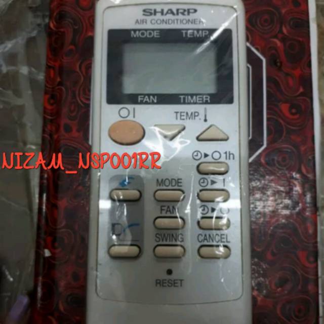 REMOTE REMOT AC SHARP CRMC A793JBEZ ORIGINAL ASLI