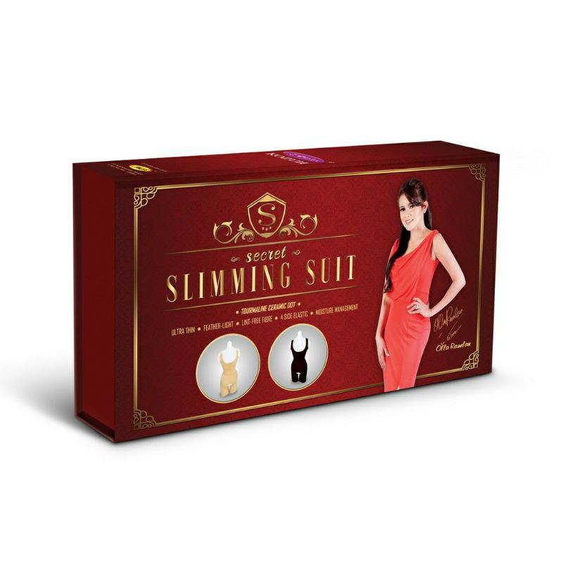 KOZUII SECRET SLIMMING SUIT ASLI ORIGINAL JACO Terusan Olla Ramlan Infra Red Kozui Korset Pelangsing