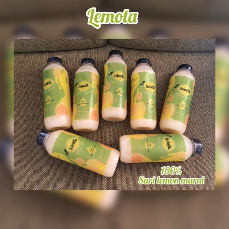 

Lemota 100% Sari Lemon Murni