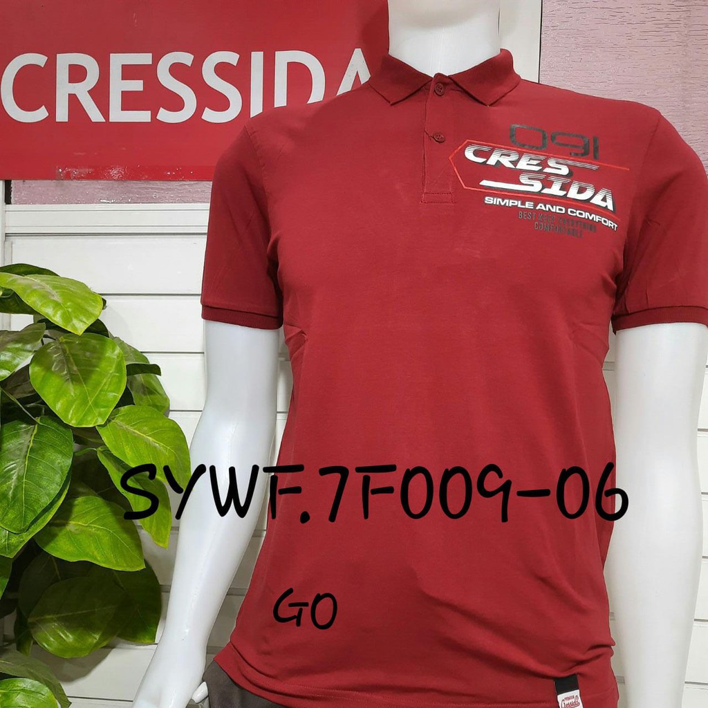 go CRESSIDA+ SYWF2 POLO SHIRT PRIA BRANDED 100% Original