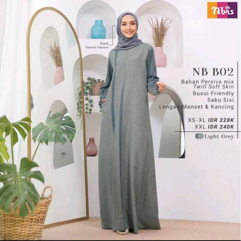 GAMIS NB B02 NIBRA'S * NIBRAS TERBARU