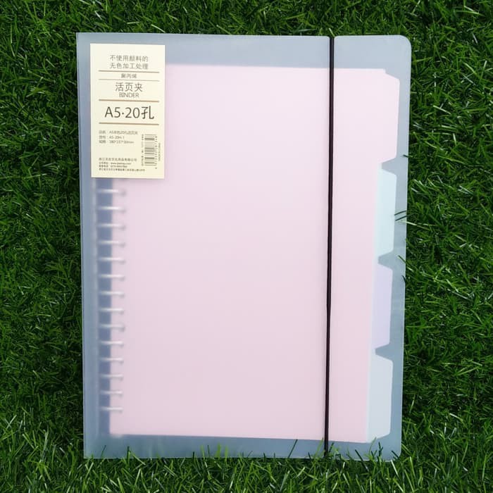 

Murah Binder File A5 Transparan Tali Keren