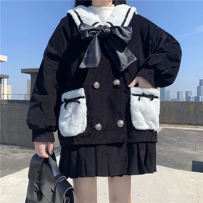 Sweet Lolita Kostum Costume Cute Jacket Jaket Bunny Seifuku