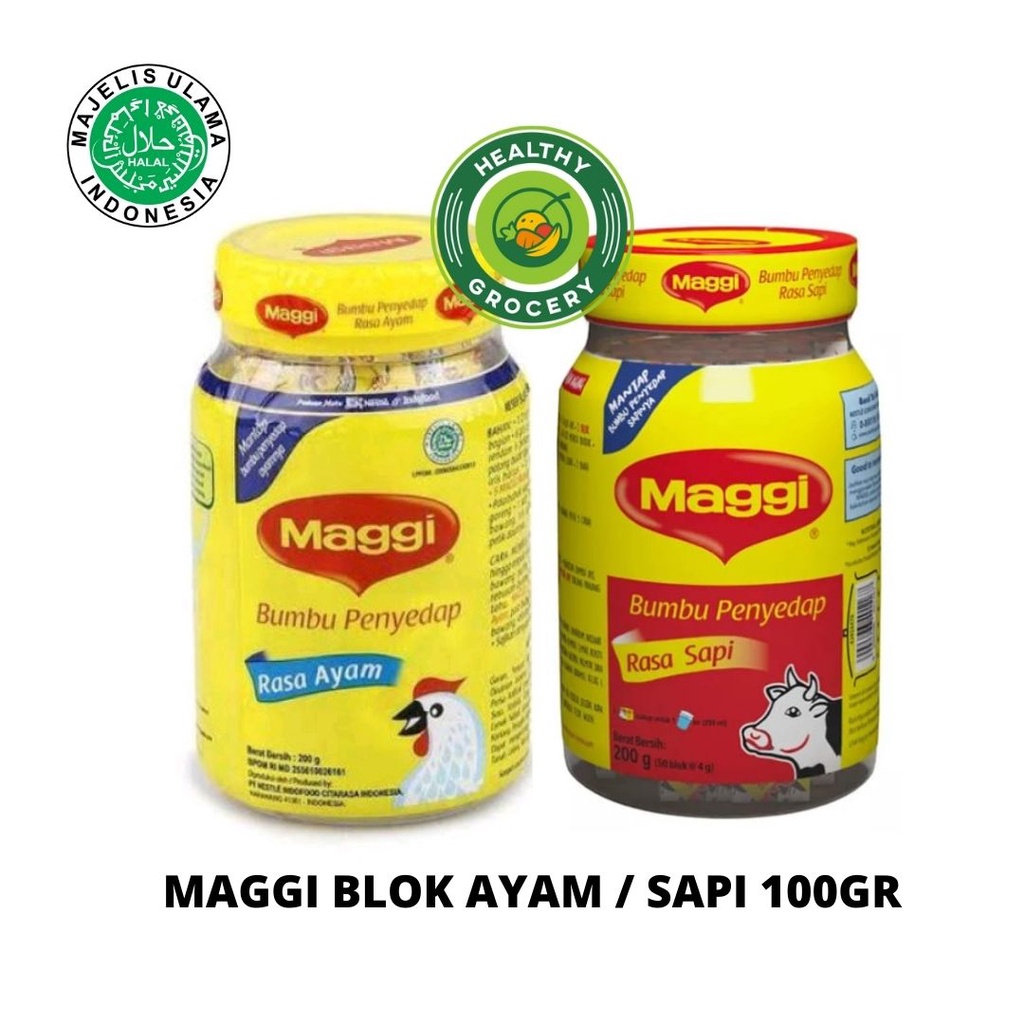 Maggi Bumbu Blok Rasa Sapi / Ayam 100gr