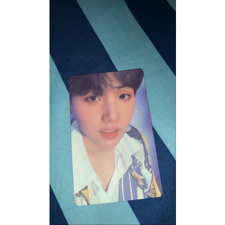 SUGA Yoongi Persona 4 Photocard Official (TOLONG BACA DESKRIPSI)