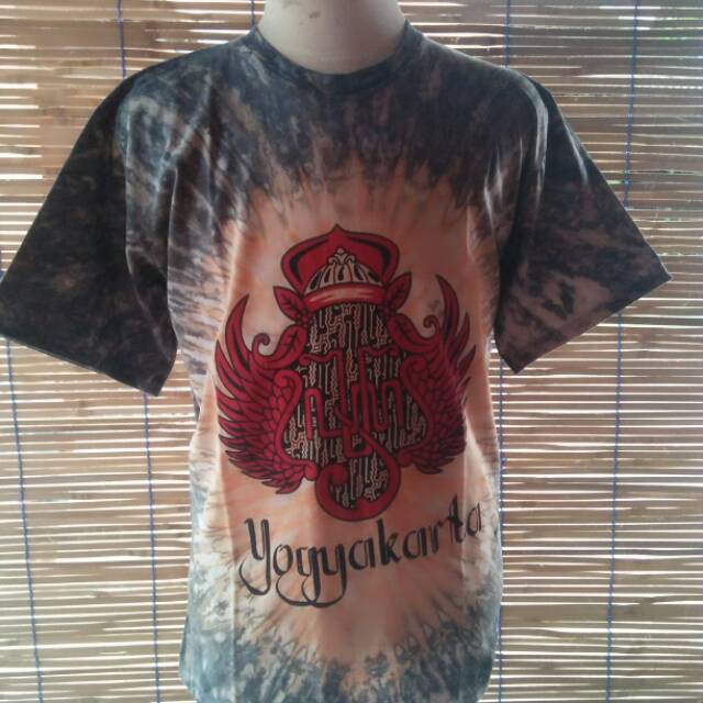 Kaos batik abstrak jogja