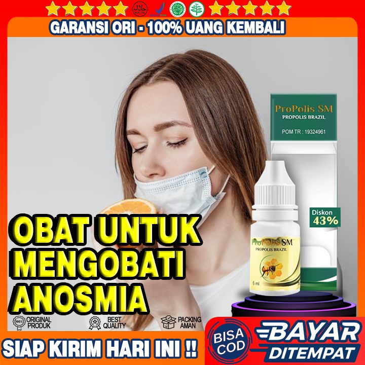Obat Anosmia - ProPolis SM Brazilian 100% Original Sudah Berlegalitas BPOM RI dan Halal MUI