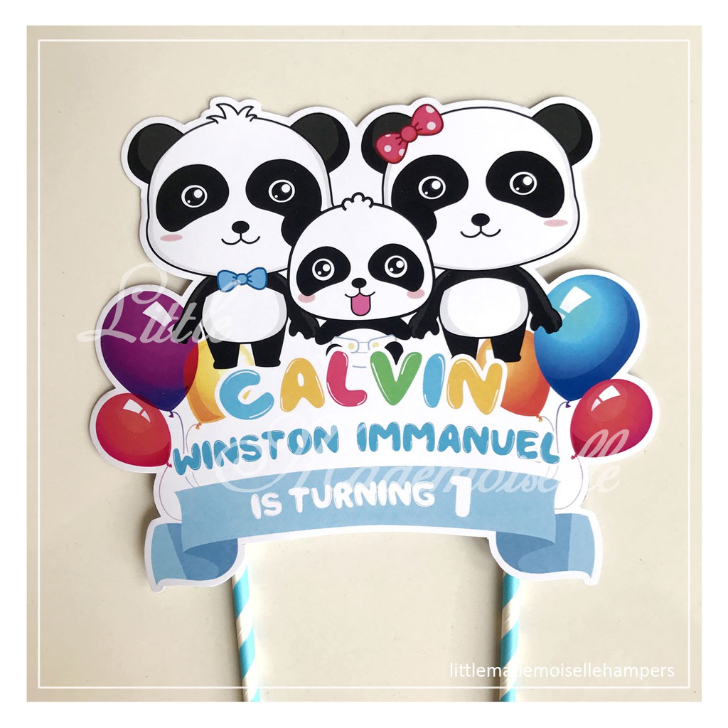 Topper birthday cake Baby Bus