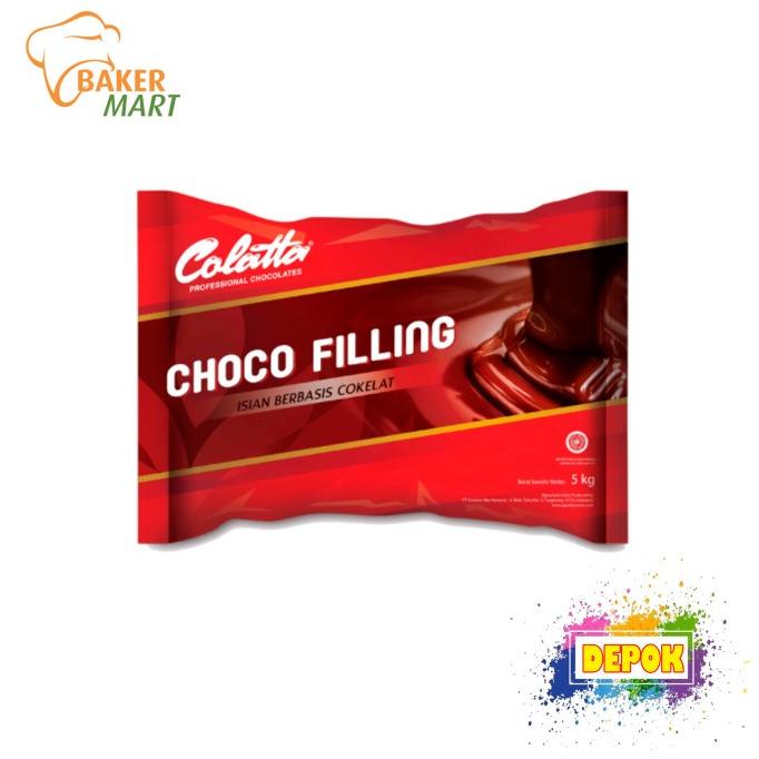 

Colatta Chocolate Filling Repack 500Gr TERLARIS TERPERCAYA ORIGINAL