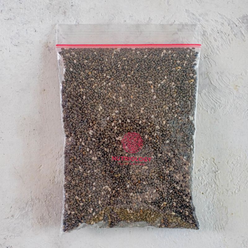 Black Chia Seed 50 Gr Natural Alami Premium