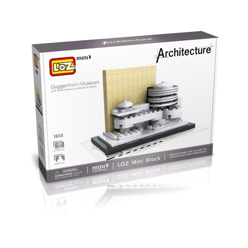 Loz Lego Mini Block  Guggenheim Museum