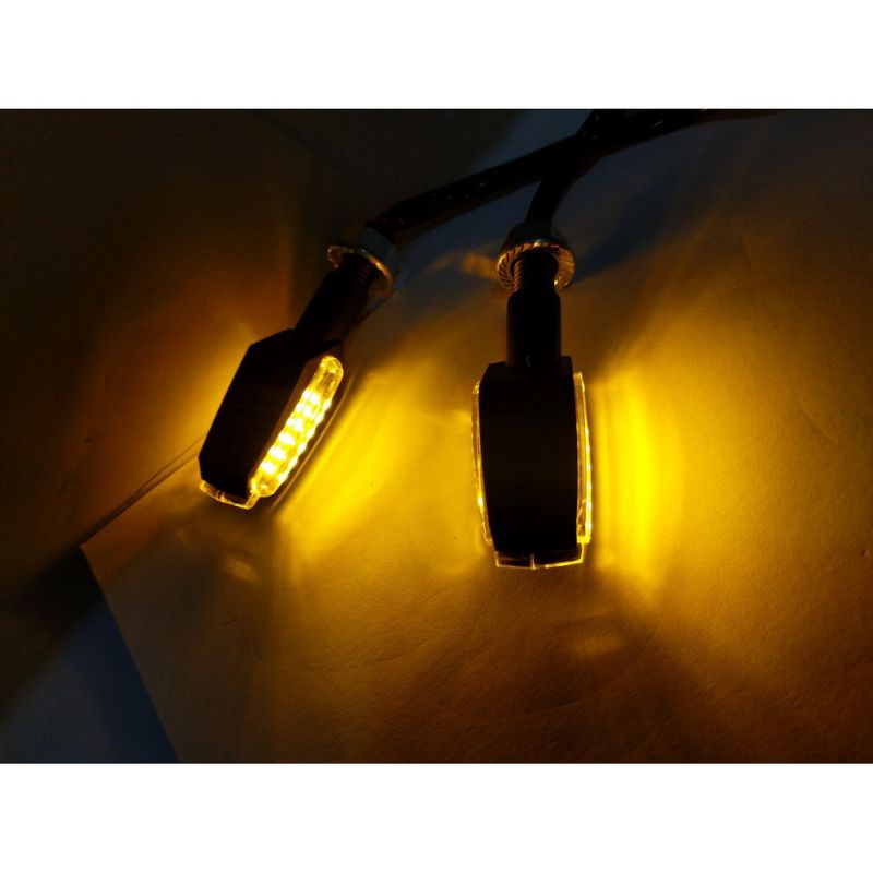 lampu sen sein led mini 2 sisi universal