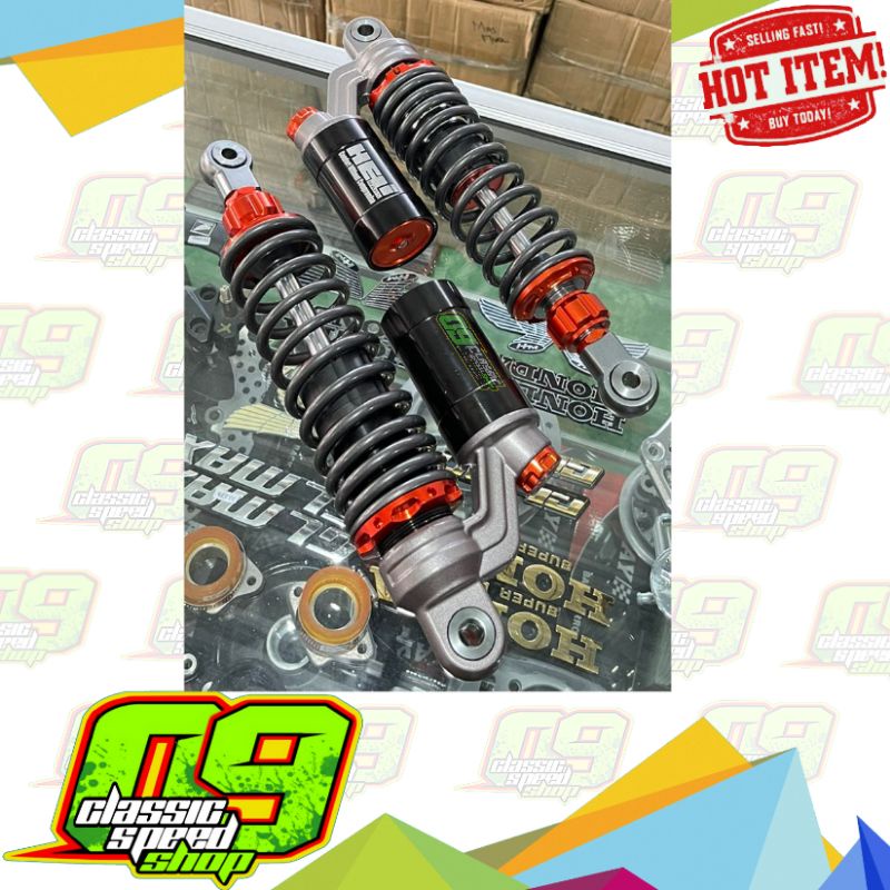 Shock shockbreaker Tabung Belakang HELIBARS HELI BARS mirip dbs Copy KTC 32 320