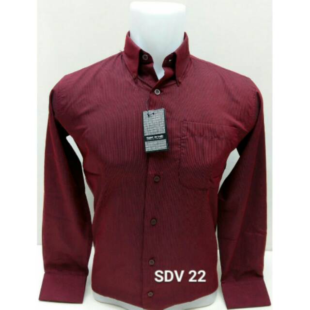 KEMEJA PRIA PANJANG KATUN STREMIN STRIMY SALUR HEM PRIA POLOS GARIS HALUS PANJANG S M L XL XXL XXXL