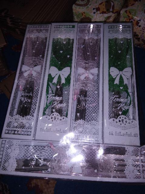 Souvenir Sendok Garpu Makan Kemas Mika Isi 25pcs