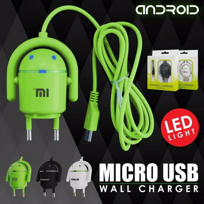 Charger Robot/ Maskot Android Micro USB for Advan - TFC1