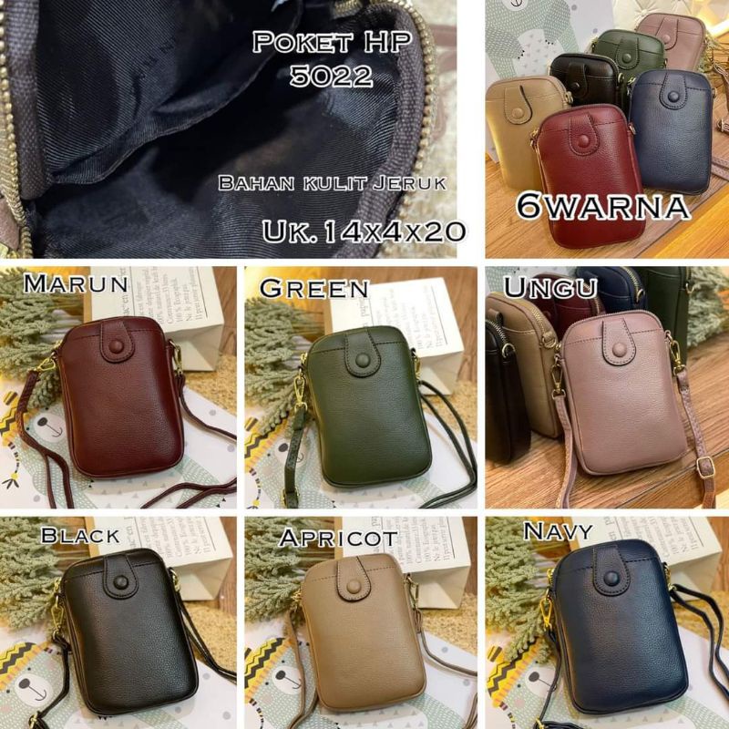 BEST SELLER fashion hpo sling bag tas hp tas sling mini selempang fashion import 1 ruang