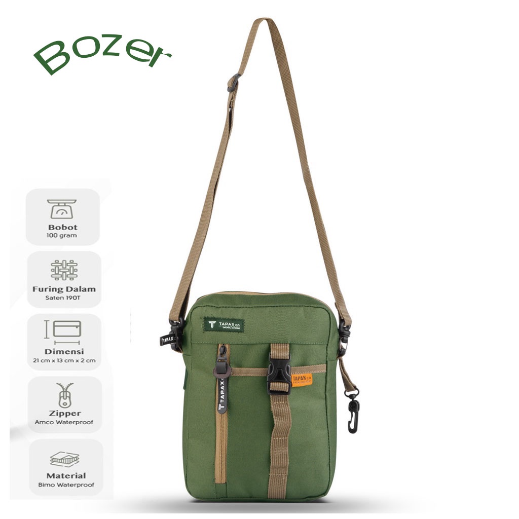 Tas Selempang Slingbag Unisex Trendy Bozers Zetshop