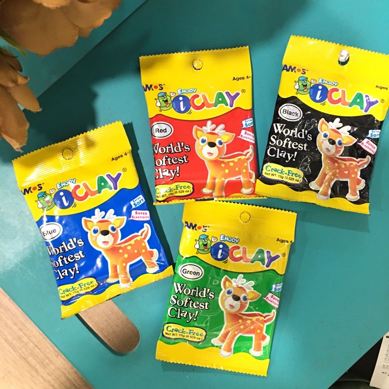 

Amos I Clay 15gr (Banyak Warna)