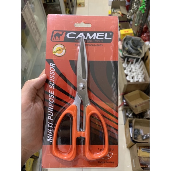 

Gunting kodok / kain merk camel