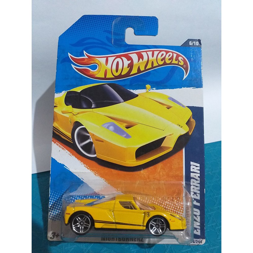 HOT WHEELS ENZO FERRARI KUNING 2012 NOT MINT