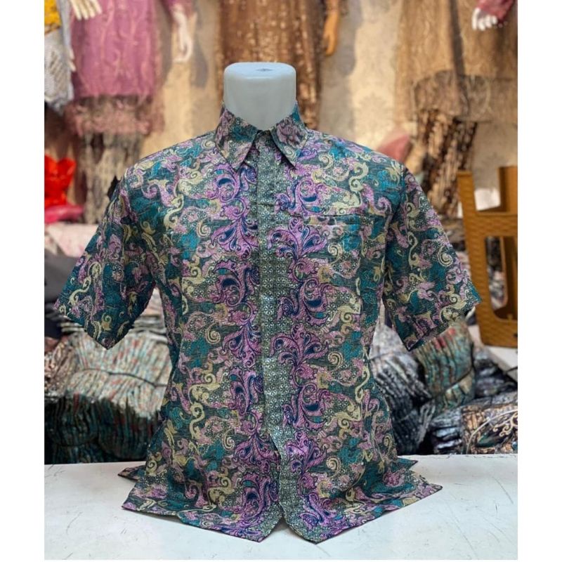 IndahKebaya | 50+ Motif / KEMEJA PENDEK BATIK / KEMEJA CASUAL / KEMEJA COUPLE KEBAYA / KEMEJA GROSIR