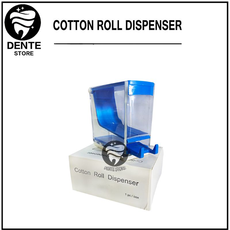 Jual COTTON ROLL DISPENSER / TEMPAT COTTON ROLL / COTTON ROLL HOLDER ( KOTAK) Shopee Indonesia