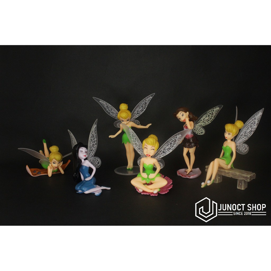 FIGURE MAKET TINKERBELL - MINIATURE MAINAN ASESORIS KUE AKUARIUM 33