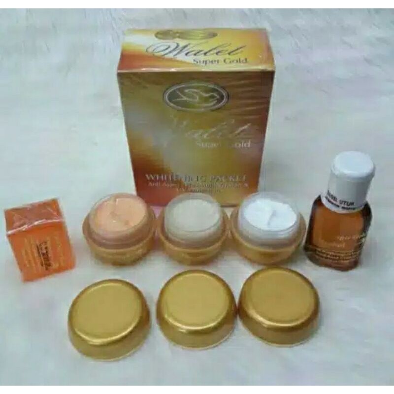 PAKET CREAM WALET SUPER GOLD 5IN1