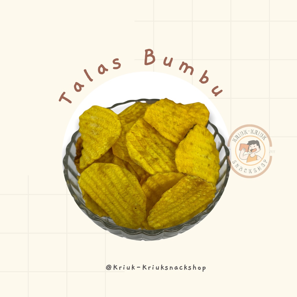 

KERIPIK TALAS BUMBU MURAH//KRIUK-KRIUKSNACKSHOP MALANG