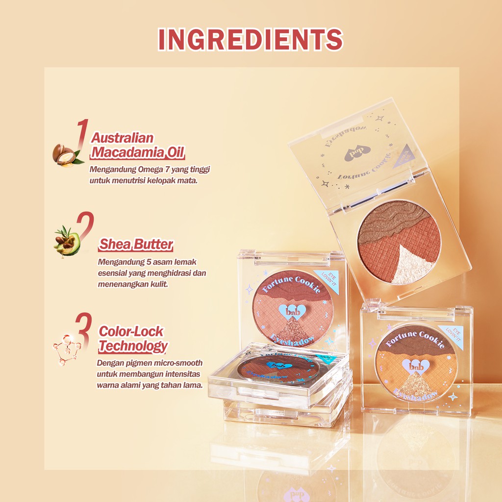 BNB barenbliss Fortune Cookie Eyeshadow 02 Romantic