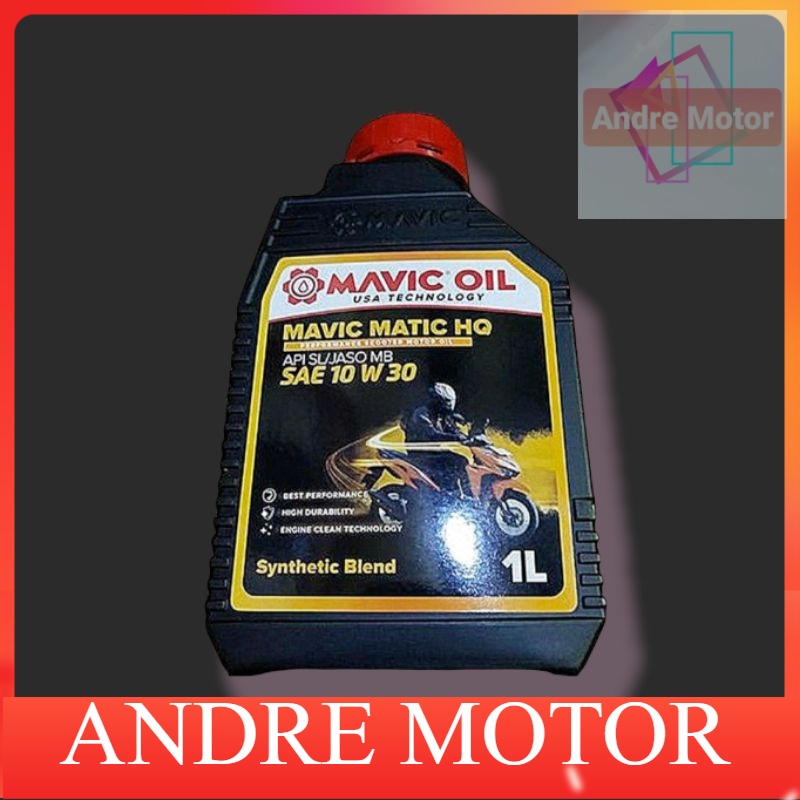 Oli Mavic Matic HQ 1L SAE 10-W30 Oli mavic matic 1000 ml (1Liter)