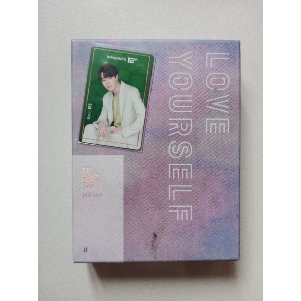 DVD BTS LOVE YOURSELF NEW YORK ONLY LY NEW YORK FREE PC IJO JIMIN
