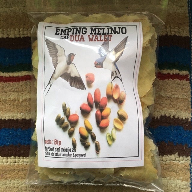 

EMPING MELINJO ASLI “Dua Walet”