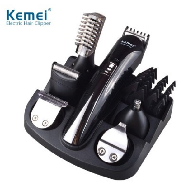 Electric Shaver Profesional Kemei KM-600 Alat Cukur Rambut, Jenggot, Kumis Original