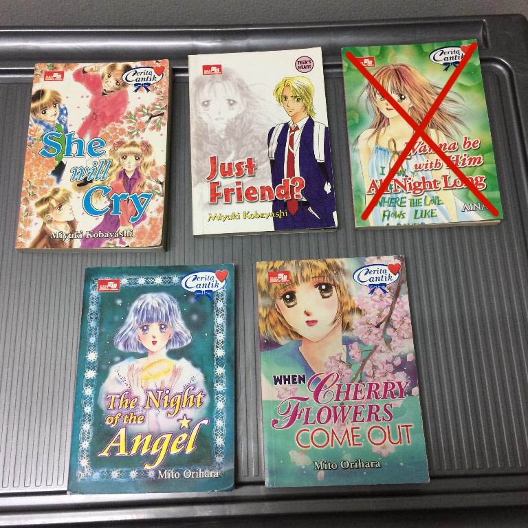 Komik novel karya miyuki kobayashi & mito orihara