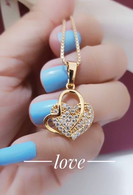 Full set perhiasan love xuping