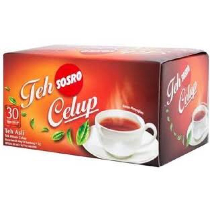 

Sosro Teh Celup [1pack/30kantong]