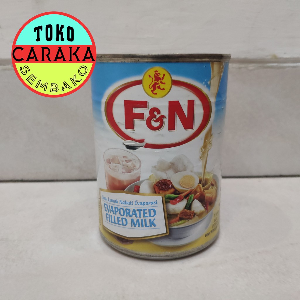 

Susu Evaporasi F&N - Evaporated FIlled Milk - FN Cair 380g