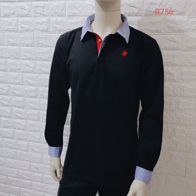 News Arrival wangki  Kaos Polo Pria dari Beverly hills R756 R46RJK